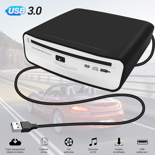 External universal player - universal, cd