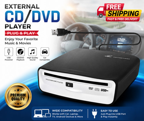 External universal player - external, cd