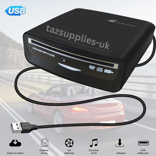 External car dvd player - external, dvd/cd