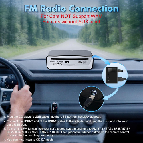Lehwey usb player - player, car